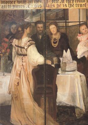 Alma-Tadema, Sir Lawrence The Epps Family Screen (detao) (mk23) China oil painting art